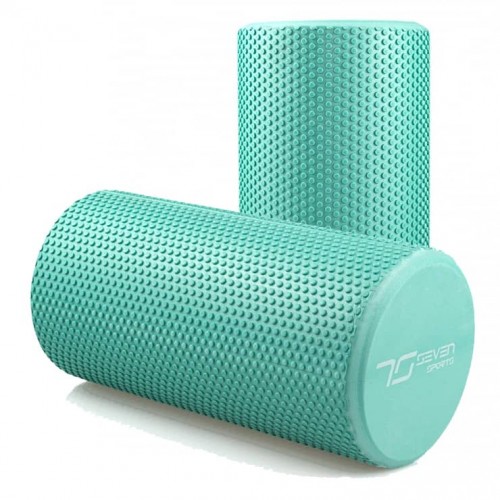 Масажний ролик (валик) 7Sports Foam Roller EVA гладкий 300х150 мм, м”ятний, код: RO2-30 MINT-PP