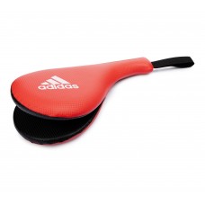 Подвійна ракетка для відпрацювання ударів Adidas Double Target Pad, розмір XS, червоний-чорний, код: 15572-932