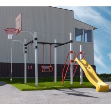 Дитячий комплекс Ladas 3060x4640x2500 мм, код: УД-02 Дитячий комплекс Ladas 3060x4640x2500 мм, код: УД-02