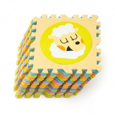 Дитячий килимок-пазл WCG Цифри та Звірі 300х300х12мм, 20 частин, код: EVA SSD5-IF