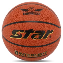 М"яч баскетбольний Star Intercept №6, помаранчевий, код: BB4506-S52