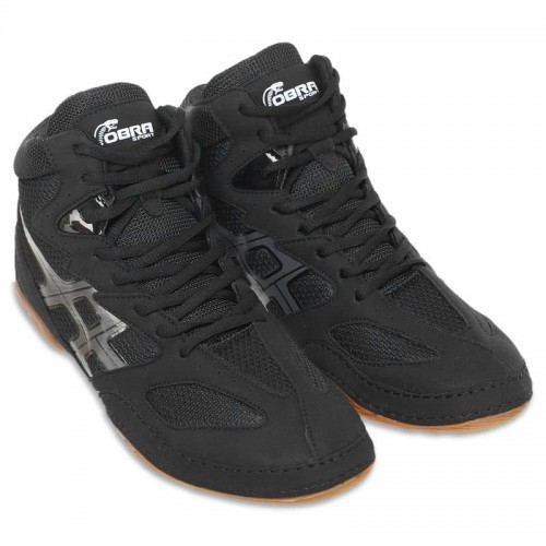 Борцівки Cobra розмір 38 (24см), чорний, код: YX-2616_38BK Борцівки Cobra розмір 38 (24см), чорний, код: YX-2616_38BK