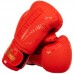 Боксерські рукавиці шкіряні Fistrage 10 унцій, червоний, код: VL-5539_10R