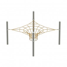 Канатний лабіринт Miros 3000х3000х1300 мм, код: LK220 Канатний лабіринт Miros 3000х3000х1300 мм, код: LK220