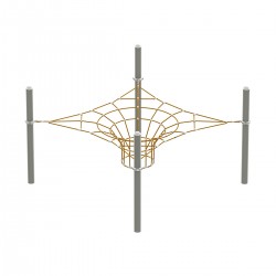 Канатний лабіринт Miros 3000х3000х1300 мм, код: LK220