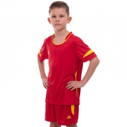 Форма футбольна дитяча PlayGame Lingo розмір 30, ріст 140-145, червоний, код: LD-5015T_30R-S52