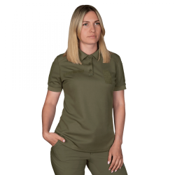 Жіноче поло Camotec Pani Army ID, розмір L, оливковий, код: 2908010160425