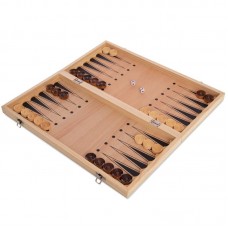 Нарди настільна гра PlayGame дерев'яні Код: W7713-S52 Нарди настільна гра PlayGame дерев'яні Код: W7713-S52