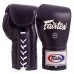 Рукавиці боксерські шкіряні на шнурівці Fairtex 16 унцій, червоний, код: BGL6_16R-S52