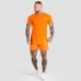 Футболка чоловіча GymBeam TRN Fitted Orange XXXL, помаранчевий, код: 8586024628137