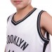 Форма баскетбольна дитяча PlayGame NBA Brooklyn L (10-13 років) 140-150см, білий-чорний, код: 3578_LWBK-S52