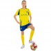 Форма футбольна дитяча PlayGame із символікою AL Nassr домашня 2025, розмір 30, зріст 150-160, жовтий-синій, код: CO-4653_30