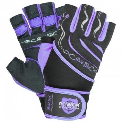 Рукавички для фітнесу Power System Rebel Girl жіночі Purple XS, код: PS-2720_XS_Purple-PP