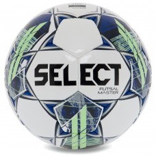 М"яч для футзалу Select Futsal Master FIFA Basic V22 №4, білий-зелений, код: Z-MASTER-WG