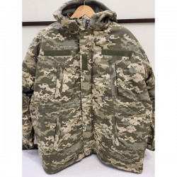 Куртка тепла (бушлат) тактична Tactical, розмір XL, піксель, код: 3558163-WS