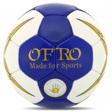 М"яч гандбольний PlayGame Ofro №3 синій-білий, код: ZR-18-S52