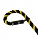 Канат для лазіння Orlins CrossFit х/б 8 м, діаметр 40 мм з кронштейном, жовто-чорний, код: RO-207