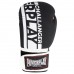 Боксерські рукавиці PowerPlay Matt Challenger 12 унцій, чорний-білий, код: PP_3086_12oz_Bl/White