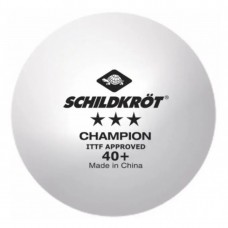 М"ячі для настільного тенісу Donic Champion 40+ 3*, білий(120шт), код: 608542-NI