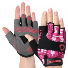 Рукавички для фітнесу та тренувань Hard Touch S, рожевий, код: FG-9523_SP