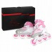 Роликові ковзани SportVida 4 в 1 SV-LG0012 Size 39-42 White/Pink, код: SV-LG0012