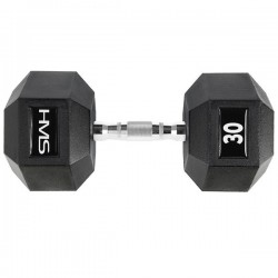 Гантель HMS Hex Pro 1х30 кг, код: 17-66-123-IN