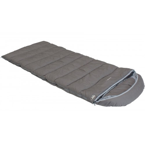 Спальний мішок High Peak Dundee 4/+4°C Grey/Light Grey Left (21238), код: 928928-SVA
