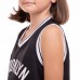 Форма баскетбольна дитяча PlayGame NBA Brooklyn 7 2XL (12 років) 150-160см, чорний-білий, код: 3581_2XLBKW