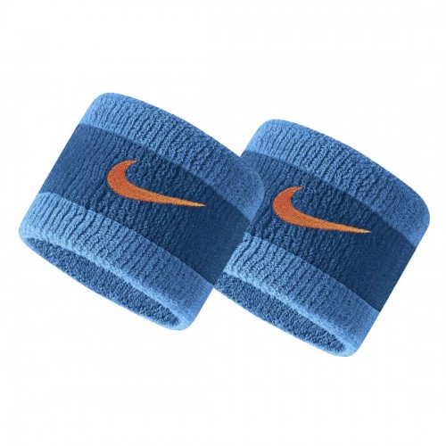 Напульсник Nike Swoosh Wristbands 2 PK, темно-синій, код: 887791407894