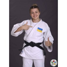 Кімоно для дзюдо Adidas Champion II з ліцензією IJF, розмір 200, білий, код: 15613-634