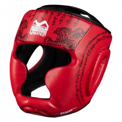 Боксерський шолом Phantom Muay Thai Full Face Red, код: PHHG2682