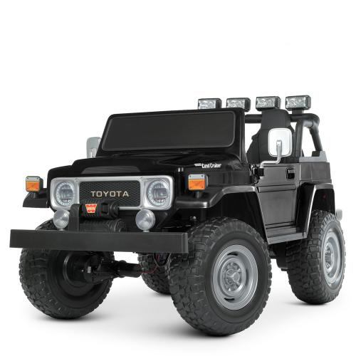 Дитячий електромобіль Bambi Джип M 4968EBLR-2(24V) чорний, код: 6903317537198 Дитячий електромобіль Bambi Джип M 4968EBLR-2(24V) чорний, код: 6903317537198