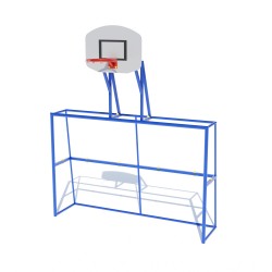 Ворота комбіновані Brustyle 3000х1750х3750 мм, код: SG402