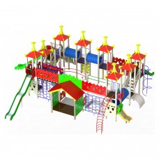 Ігровий комплекс Miros "Бастіон друзів" 11600x10870x4720 мм, код: DIO809 Ігровий комплекс Miros "Бастіон друзів" 11600x10870x4720 мм, код: DIO809