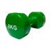 Гантель вінілова Stein 1х8 кг, зелений, код: LKDB-504A-8g-ST Гантель вінілова Stein 1х8 кг, зелений, код: LKDB-504A-8g-ST