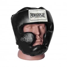 Боксерський шолом тренувальний PowerPlay XS чорний, код: PP_3043_XS_Black