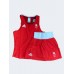 Жіноча форма для занять боксом Adidas Olympic Woman GBR (шорти-спідниця + майка), розмір L, червона, код: 15559-894