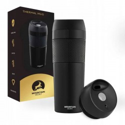 Термокухоль Mountain Travel 400 мл, чорний, код: P-5907739315694