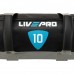 Мішок обтяжувач для функціонального тренінгу Power Bag LiveUp 10кг, чорний-сірий, код: LP8120-10