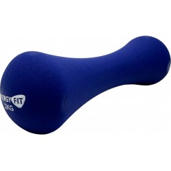 Гантель для фітнесу EnergyFIT 1х2 кг, синій, код: EF2