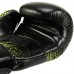 Боксерські рукавиці Fistrage 10 унцій, чорний-салатовий, код: VL-5530_10BKLG