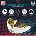Капа Opro Instant доросла (вік 11+), чорний-білий, код: Instant_Bl/White