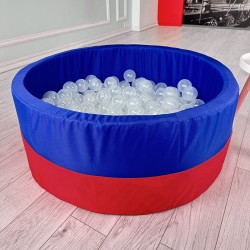 Сухий басейн Прапорець Tia-Sport 800х400 мм, синій-червоний (sm-1109-09), код: sm-1109-20-88