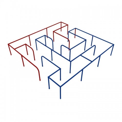 Дитячий ігровий комплекс StreetGym Змійка, код: SS00453-LD Дитячий ігровий комплекс StreetGym Змійка, код: SS00453-LD