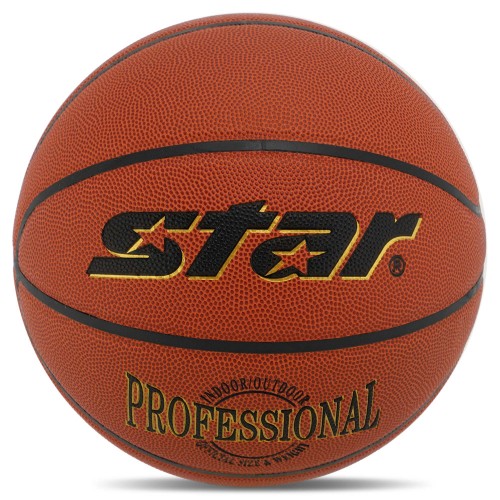 М"яч баскетбольний Star Professional №7, помаранчевий, код: BB327-S52
