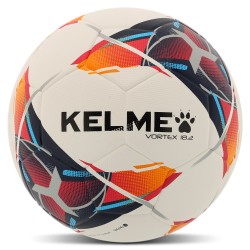 М"яч футбольний Kelme Vortex 18.2 №5 PU, білий-червоний, код: 8101QU5001-9423-5-S52 М"яч футбольний Kelme Vortex 18.2 №5 PU, білий-червоний, код: 8101QU5001-9423-5-S52