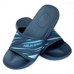 Шльопанці чоловічі Aqua Speed Idaho розмір 44, синій-блакитний, код: 5908217668271