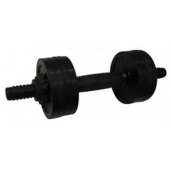 Гантель обгумована Newt PL 1х4,5 кг, чорний, код: NE-PR-2019-45
