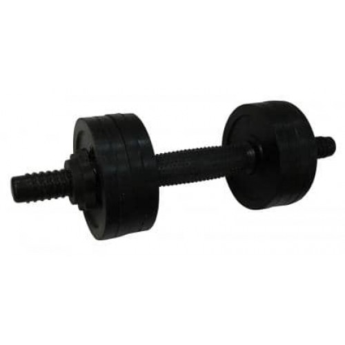 Гантель обгумована Newt PL 1х4,5 кг, чорний, код: NE-PR-2019-45