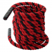 Канат для кросфіту Orlins 12 м, діаметр 40 мм посилений, червоно-чорний, код: RO-174